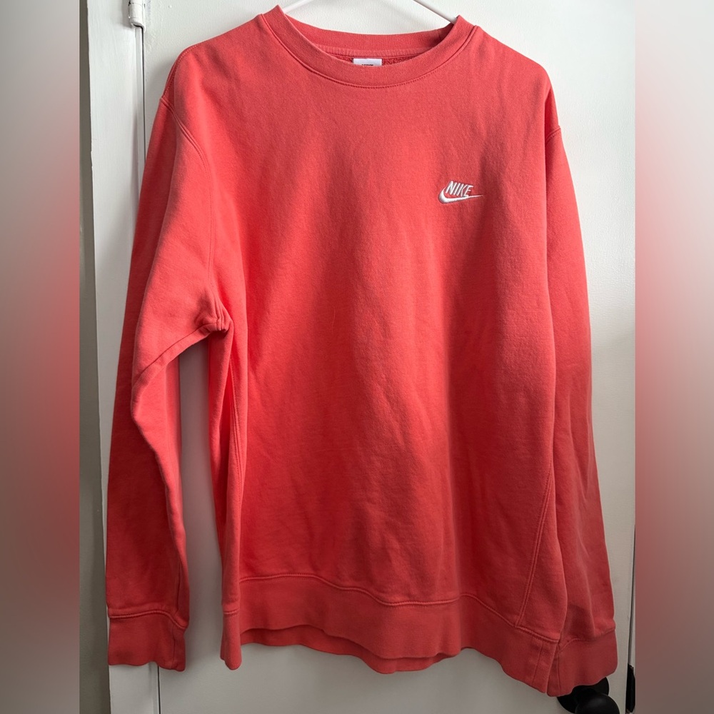 Nike Coral Crewneck Sweatshirt